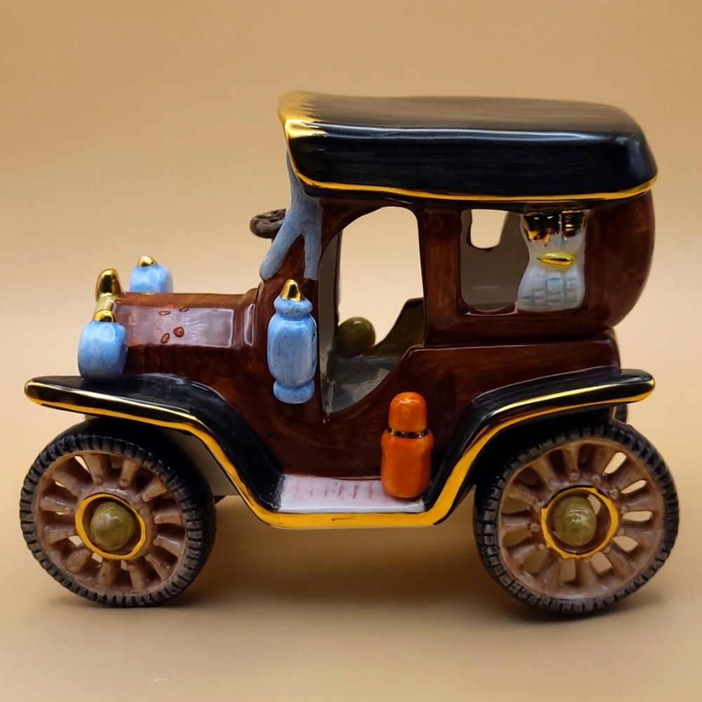 J Willfred handpainted Model T Jalopy, for Charles Sadek Imports Co